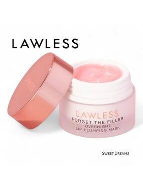 Lawless Forget The Filler Overnight Lip-Plumping Mask in Sweet Dreams BNIB